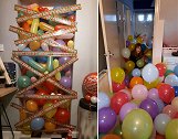 母亲花6小时吹1200个气球塞满储物间 为自闭症女儿制造惊喜