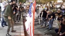 蓬佩奥到访希腊引抗议：民众怒踩、烧美国国旗 高喊美国佬滚回去
