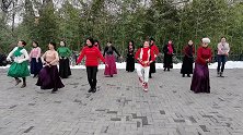 北京紫竹院广场舞《蓝色天梦20200107》