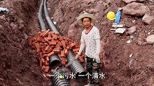 火辣辣的太阳下干活，汗流浃背也要坚持，川哥真是好样的