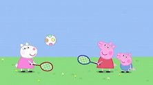 小猪佩奇：乔治被当成球童，佩奇你也忍心，那可是你亲弟弟呀