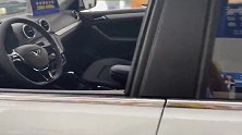 实拍捷达VA3大尺寸中控屏 搭配圆形出风口 时尚感十足