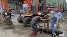广东潮汕：长187厘米，约重1千斤！工地挖出了古代火炮