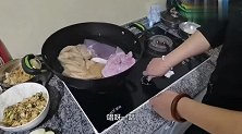 二后生婆媳煮羊肚，大黄肚子加辣椒，比天天吃羊肉过瘾