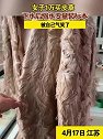 江苏：女子1万元买皮草下水后缩水变童装标本 ，被自己气笑了