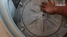 波轮洗衣机脱水甩不干衣服，处理方法很简单