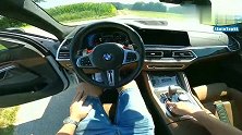 2020款宝马X6M按下钥匙，声浪响起那刻，才知道有多霸气！