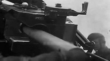 二战88防空炮珍贵录像，配上大炮原声才知道名声为什么这么响