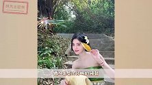 鞠婧祎发文晒照上热搜，身穿傣族服饰似精灵，肤色白得晃眼
