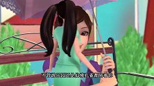 叶罗丽：建鹏不愧是运动健将，突然从中间冒出，结果却吓坏两人！