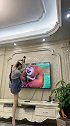 单脚立地一字马表演精彩好看，姑娘的高难绝户值得点个赞