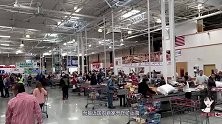 costco将在上海开第二家店实拍火爆程度，商品秒没
