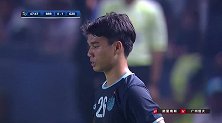 险！恒大后防注意力不集中 迪奥戈头球后蹭擦柱而出