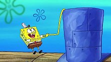 海绵宝宝第11季：蟹黄堡掉在地上不能吃了，海绵宝宝很难过