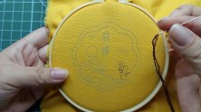花怡刺绣香囊视频教程-旭日
