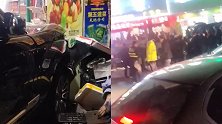 湖南祁东一车疑失控撞向水果店伤及路人 警方已排除酒驾毒驾