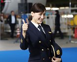 日本宅男女神出席东奥倒计时1周年活动 化身空姐优雅动人