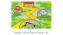 幼儿英语自然拼读 中级："Zz"动物园里转，这些小可爱你认识吗？