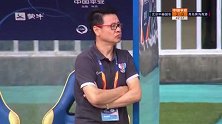 朱建荣头球摆渡 王建文抽射被后卫挡出底线