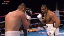 此战拳王海耶速战速决两回合拿下比赛，期间三次击倒对手