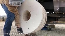 老外用胶合板做皮卡轮胎，飙车回家只剩轮毂，太佩服了！