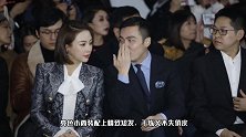 潘晓婷的气质好像是骨子里带的，穿西装太英气，一看就不简单