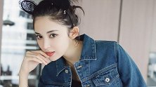 热爱工作的古力娜扎！化妆时魅力无限，像极了女妖精