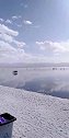 美丽的茶卡盐湖。