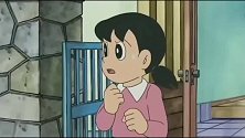 哆啦A梦：静香的手帕被成年后的在大雄带走了。