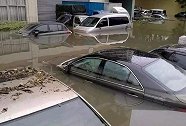 广汽本田受暴雨影响，新车刚下线就成“泡水车”，员工有福利了！