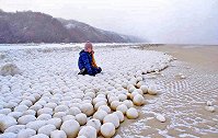 地球奇怪自然现象，俄罗斯出现8000多个雪球，让专家很担忧