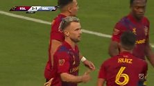 第72分钟皇家盐湖城球员鲁斯纳克进球 皇家盐湖城2-1达拉斯FC