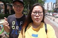 厦门女孩前往漳州找民间小吃，途中被热得一身汗，却仍不放弃