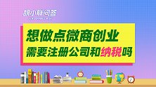 胡小胖：新零售创业需要注册公司和纳税吗 - 品牌创业思维课堂