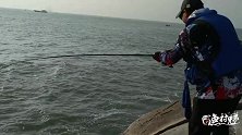 钓鱼，阳江海陵岛矶钓，这里的白腊鱼又肥又大，吃口也狂