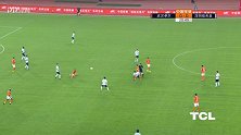 第21分钟武汉卓尔球员江子磊(U23)射门 - 击中门框