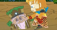十分开心：八戒一心只想分行李，猴哥怒骂，只好只身前往寻找