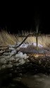 晚上的大海道冰镇温泉，要不要下去洗个澡