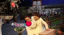 楚乔传花絮，林更新公主抱赵丽颖，这深情对视的眼神，简直太甜！