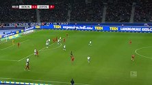 博亚塔 德甲 2019/2020 德甲 联赛第11轮 柏林赫塔 VS RB莱比锡 精彩集锦