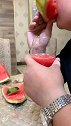 喝西瓜汁吗？纯手工的