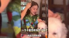 金靖宣布停工待产，怀孕9个月还在录节目，身材保持完美状态超好