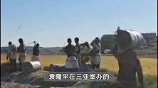 非洲多国官员在袁隆平铜像前插下水稻秧苗，致敬“杂交水稻之父”