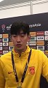 颜骏凌赛后采访：亚洲足球进步很大，赛前可预见会遭遇压力