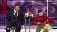 小品：金玉婷装肚子疼骗潘长江的座位坐，太有才了