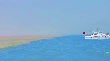黄河入海口“黄蓝交界”壮观景象，只有身临其境才能知其震撼！ 我家就在黄河边