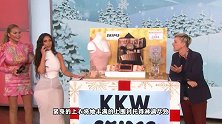 金卡戴珊太敢穿！豹纹上衣配紧身裙秀逆天身材，3D曲线好惊人