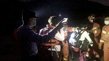 海南文昌：三游客被困山中，一人头部摔伤！多部门联合营救