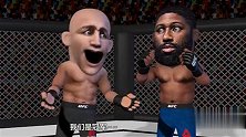 UFC暴走大动漫：想和我抢小战警？布莱兹惨遭科米尔插眼