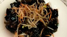 凉拌木耳豆芽菜